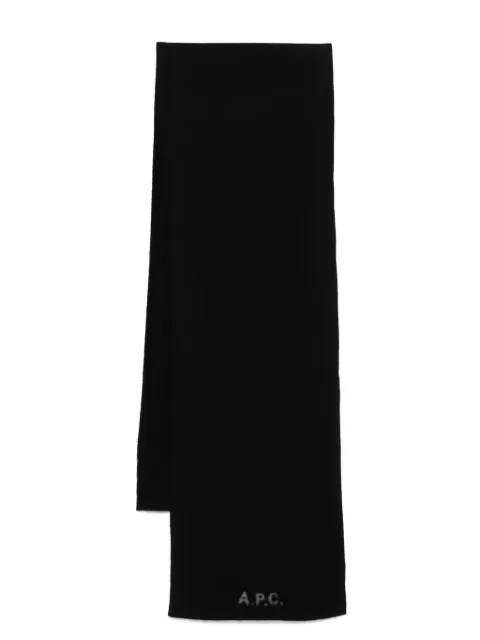 A.P.C. William scarf Black WVBDKM15206