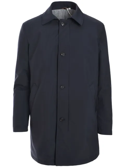 Borrelli single-breasted coat Blue OT7007CCK7012