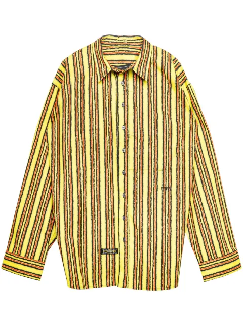Spencer Badu printed shirt Yellow 08SB33CF24LY