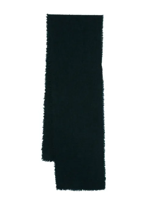Faliero Sarti bouclé scarf Green I250231ALEXINA