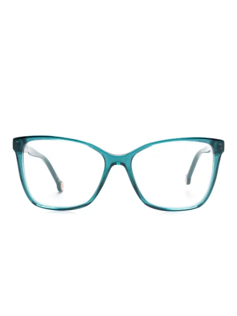 Carolina Herrera butterfly-frame glasses Green HER0274