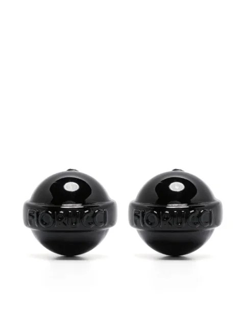 Fiorucci Mini Lollipop clip-on earrings Black U01FPAJE145PT01BK01