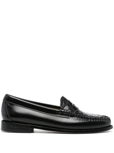 G.H.Bass Weejuns Weave penny loafers Black BA41010F