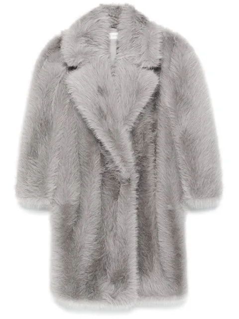 Sportmax faux-fur coat Grey 2422906012600