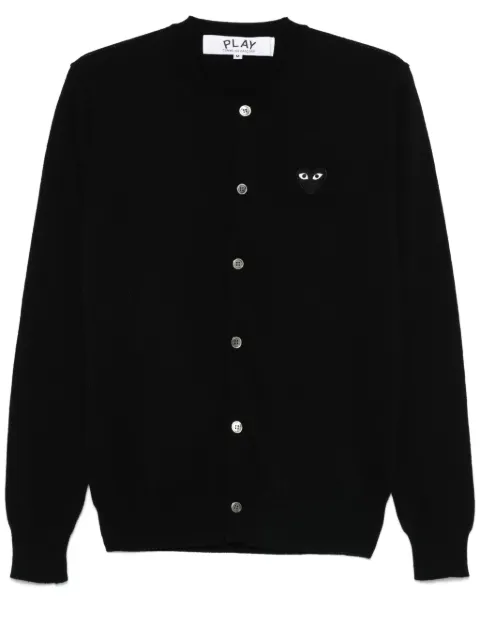 Comme Des Garçons Play Black Heart cardigan Black AXN023051
