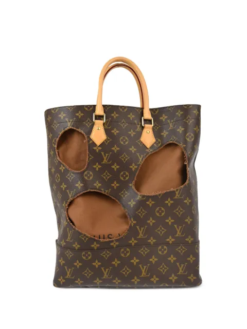 Louis Vuitton Pre-Owned x Comme Des Garçons 2014 With Holes tote bag Brown M40279