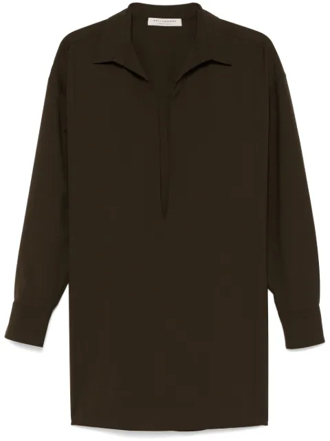 Philosophy Di Lorenzo Serafini shift mini dress Brown A04437126