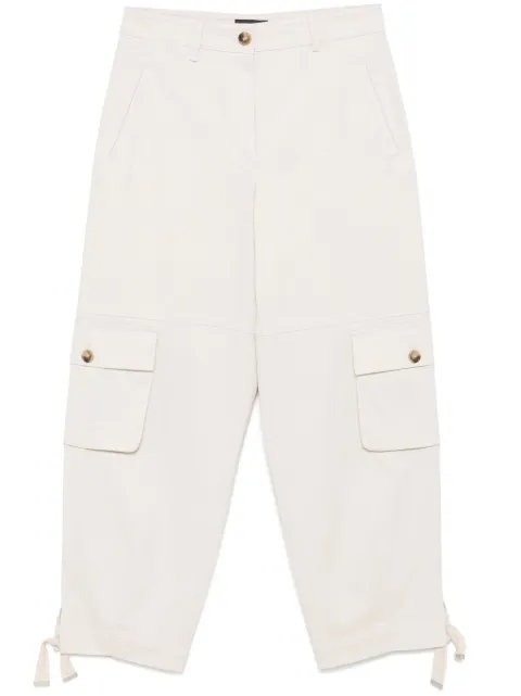 Emporio Armani tapered-leg cargo pants Neutrals 6D2P732NB1Z