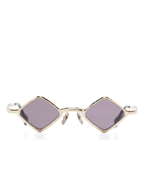 Kuboraum Z14 geometric-frame sunglasses Gold KRSZ14GL0000002YGL