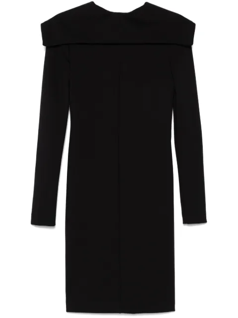 Philosophy Di Lorenzo Serafini foldover-neckline midi dress Black A04187128