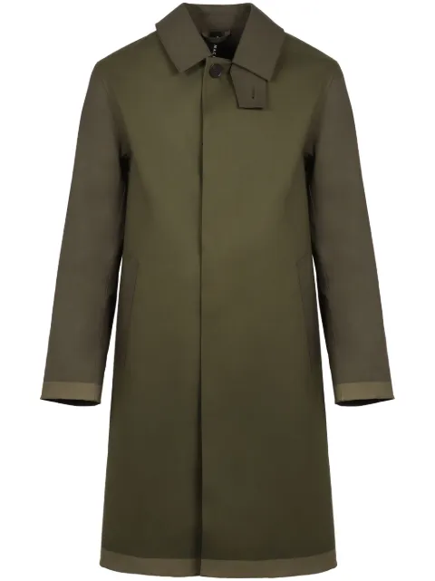 Mackintosh cotton trench coat Green RO6386