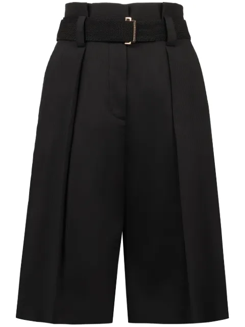 Agnona belted shorts Black T80704Y
