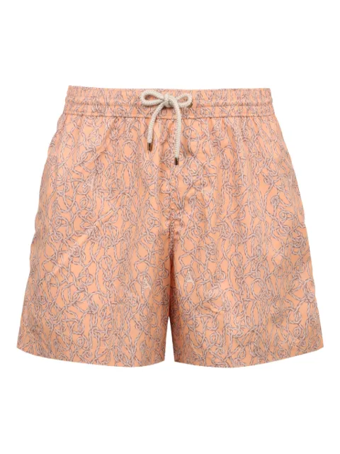 Agnona drawstring swim shorts Pink AU07U0S6011