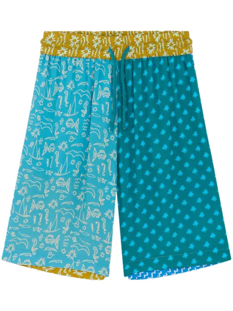 Donde Esteban Estrellitas shorts Blue D2S01C