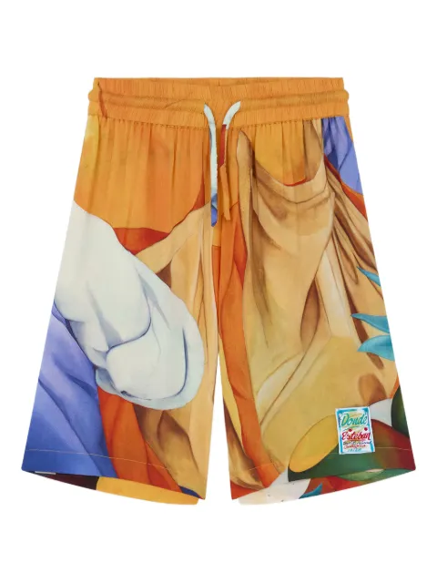 Donde Esteban Salpicon shorts Orange D2S01A