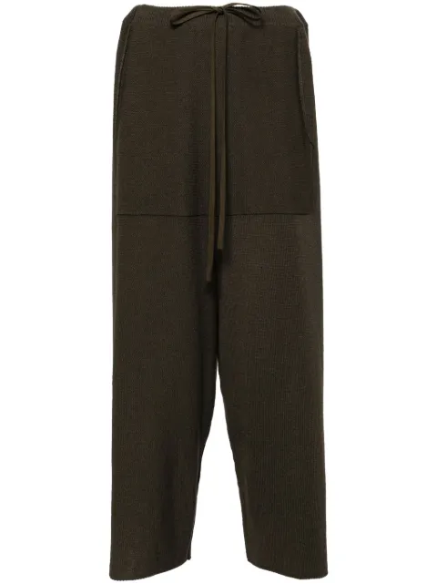 Forme D'expression Knitted Pullon pants Green DM149