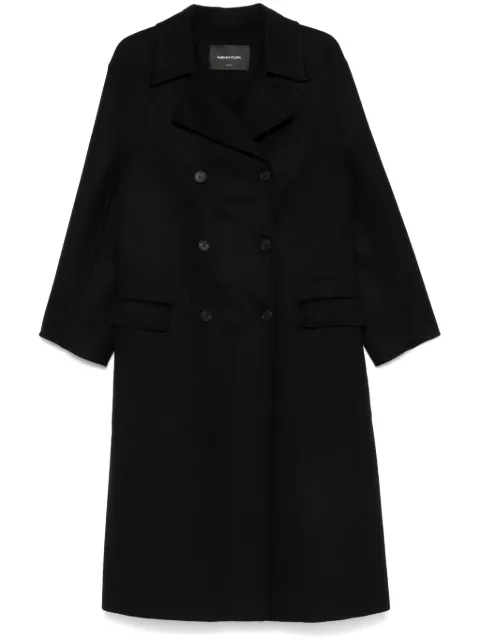 Fabiana Filippi double-breasted coat Black CTD224F625L0940000