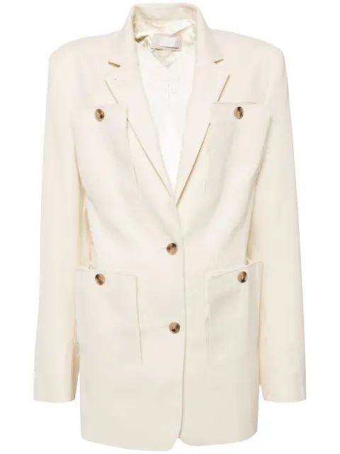 LITKOVSKA wool blazer Neutrals J18MFW2425
