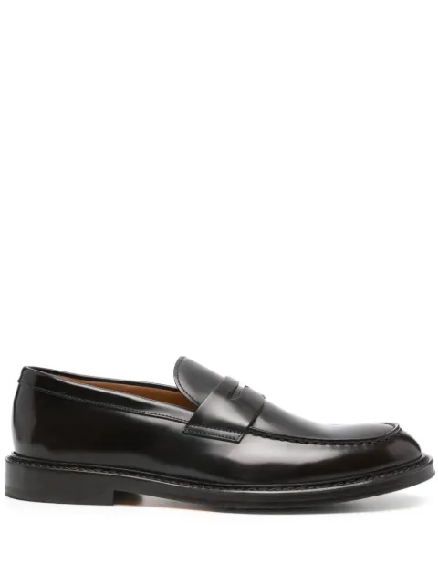 Doucal's leather loafers Brown DU2528SIEWUF007TM02