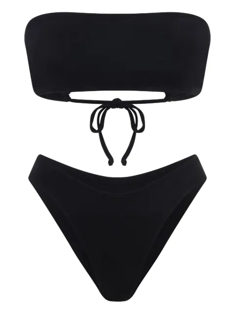 Let's Swim cheeky bikini bottoms Black LSW006BKBOTTOMSBLACK
