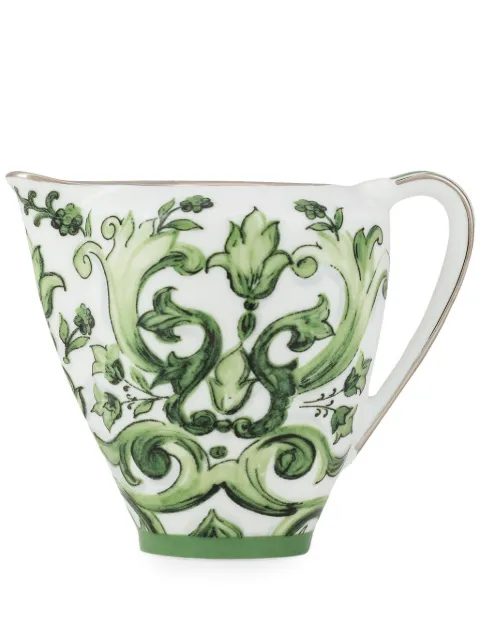 Dolce & Gabbana Maiolica porcelain creamer White TC0095TCA39