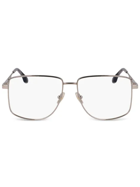 Victoria Beckham Eyewear rectangle-frame sunglasses Silver VB2136