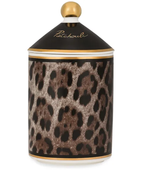 Dolce & Gabbana porcelain patchouli scented candle Brown TCC113TCAHZ