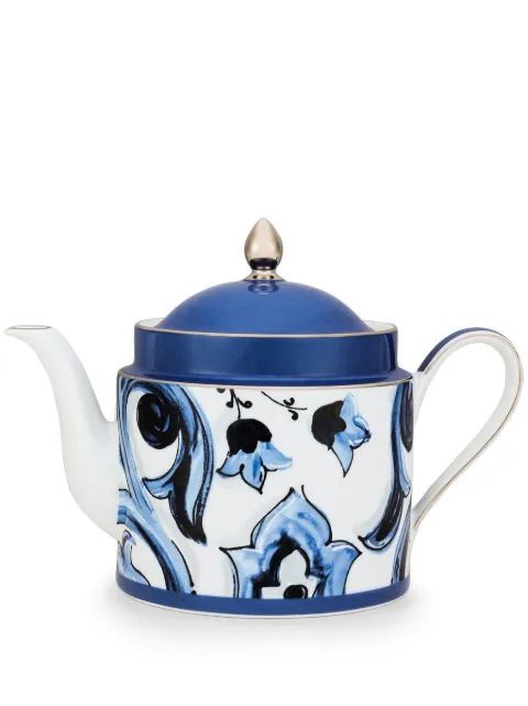 Dolce & Gabbana Mediterraneo-print teapot White TC0127TCA39UB004