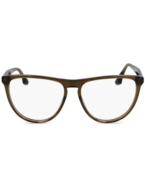 Victoria Beckham Eyewear round-frame sunglasses Green VB2672316