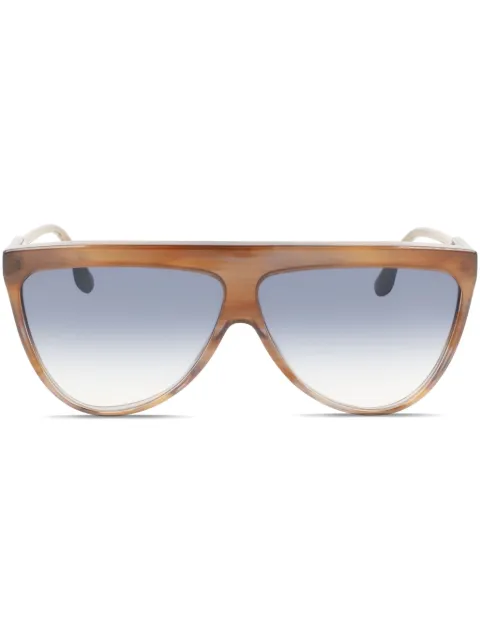Victoria Beckham Eyewear round-frame sunglasses Brown VB619S