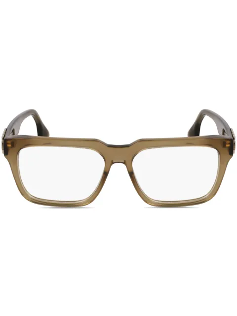 Victoria Beckham Eyewear rectangle-frame glasses Green VB2667310