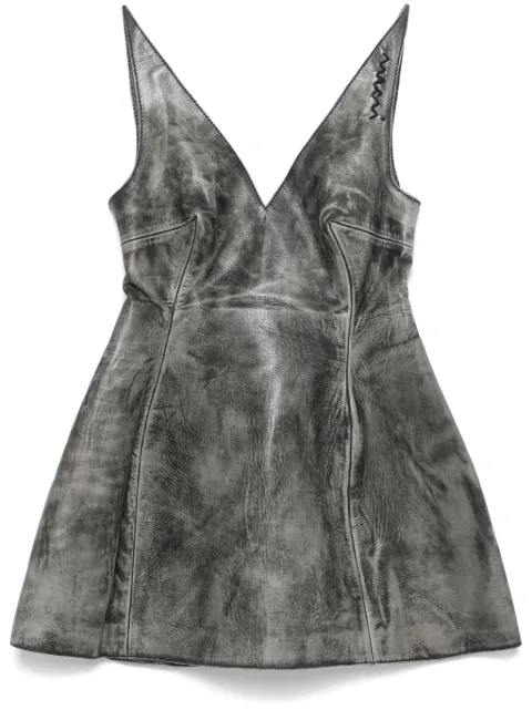 Marni flared mini dress Grey ABMX1352S0ULV880