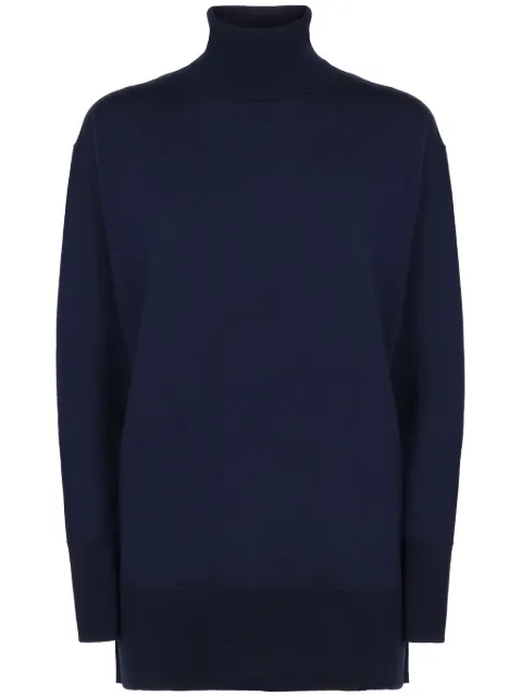 ASPESI cashmere turtleneck jumper Blue W4P3368V108