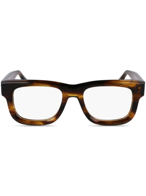 Victoria Beckham Eyewear square-frame glasses Brown VB2671