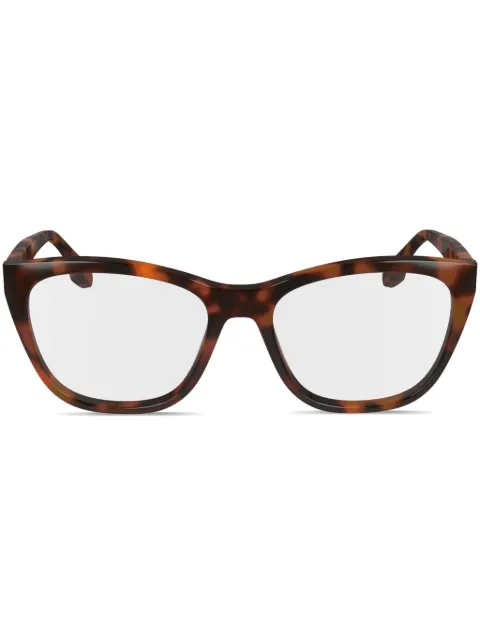 Victoria Beckham Eyewear tortoiseshell-effect glasses Brown VB2665215
