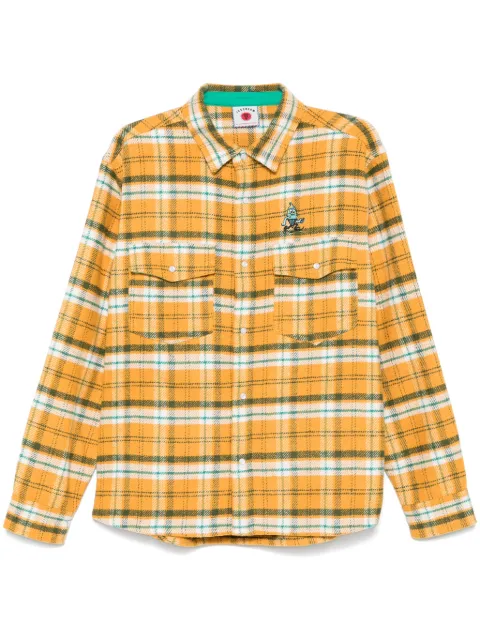 ICECREAM flannel shirt Yellow IC24319
