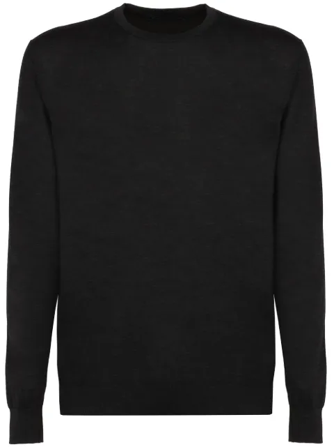 Kiton wool jumper Black UMK08636183