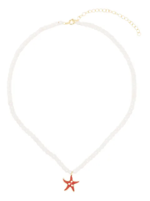 Eshvi starfish necklace Neutrals 21995XNBYSH2