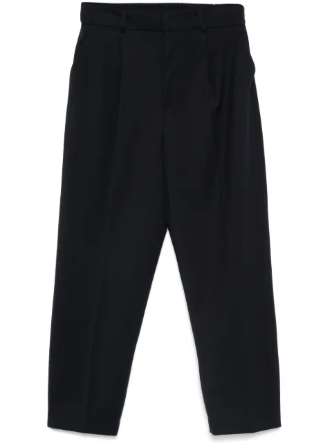 PT Torino pleat-detailing trousers Blue CDVSDAZ00STDPO36