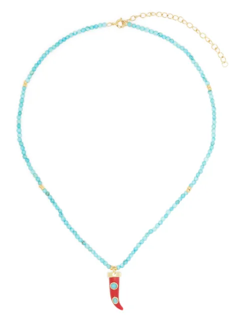 Eshvi stone necklace Blue 23527XNBYSH1