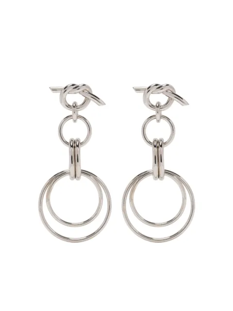 Eshvi sterling silver earrings Silver 10577FESWSH1