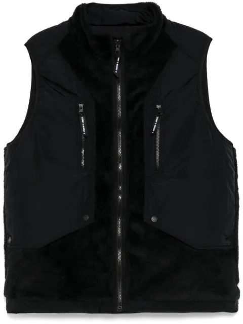 Spoonyard polarecho reversible vest Black JK074