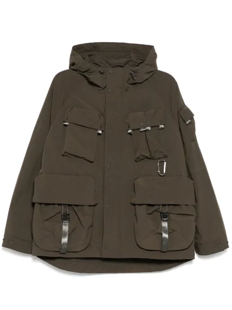 Spoonyard MULTI POCKETS HOODED jacket Brown JK061BROWN