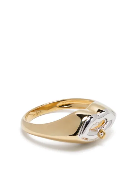 Eshvi piercing lip ring Gold 00658