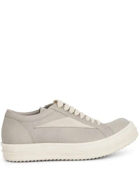 Rick Owens leather sneakers Grey RP01D2888LCOLVS