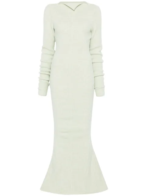 Rick Owens Luna gown Green RO02D3688KWPL