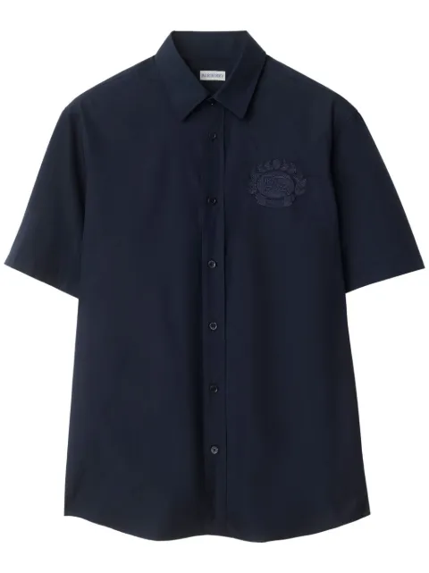 Burberry EKD cotton shirt Blue 8095320