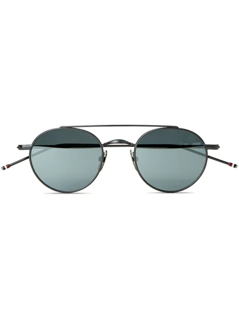 Thom Browne Eyewear oval-frame sunglasses Black UES101AG0001