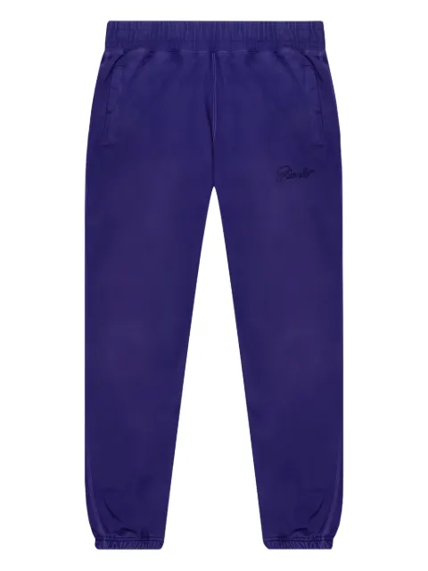 Awake NY logo-embroidered track pants Purple AWKSS21PT001