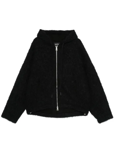 Andrea Ya'aqov hooded jacket Black 24MKIN34